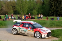 Miroslav Jake - jaroslav Novk, Citron DS3 R5 - Rallye esk Krumlov2014 (foto: rallyekrumlov.cz)