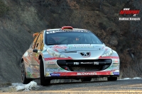 Francois Delecour - Sabrina de Castelli (Peugeot 207 S2000) - Rallye Monte Carlo 2016
