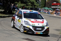 Vclav Dunovsk - Petr Glssl (Peugeot 208 R2) - Barum Czech Rally Zln 2016