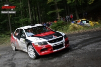 Miroslav Jake - Petr Gross (Mitsubishi Lancer Evo IX) - Az Pneu Rally Jesenky 2011