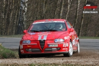 Martin Rada - Karolna Jugasov (Alfa Romeo 147) - Rally Vrchovina 2012