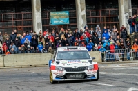 Igor Drotr - Vladimr Bnoci (koda Fabia R5) - TipCars Prask Rallysprint 2017