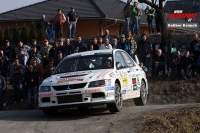 Vladimr Barvk - Pavel Gabrhelk (Mitsubishi Lancer Evo IX) - Bonver Valask Rally 2012