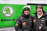 Oliver Solberg a Aaron Johnston