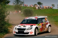 Karl Kruuda - Martin Jrveoja (koda Fabia S2000) - Barum Czech Rally Zln 2011