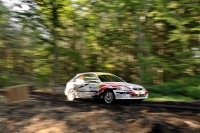 Ondej Bisaha - David Zachar, Honda Civic VTi - Rally Pbram 2012 (foto: Petr Milfait)