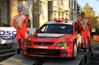 Antonn Tlusk - Martin Tomeek (Mitsubishi Lancer WRC) - PSG-Partr Rally Vsetn 2012
