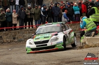 Juho Hnninen - Mikko Markkula, koda Fabia S2000 - Rallye Monte Carlo 2011