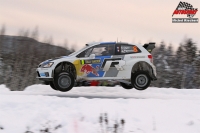Sbastien Ogier - Julien Ingrassia (Volkswagen Polo R WRC) - Rally Sweden 2013