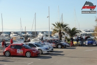 Rallye du Var 2011 - uzavřené parkoviště v Sainte Maxime