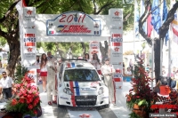 Luca Rossetti - Matteo Chiarcossi, Fiat Grande Punto S2000 Abarth - Rali Vinho da Madeira 2011