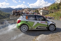 Esapekka Lappi - Janne Ferm, koda Fabia S2000 - Rally Sanremo 2013