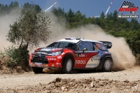 Petter Solberg - Chris Patterson, Citroen DS3 WRC - Rally Sardinia 2011