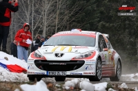 Jean-Sbastien Vigion - Eric Yvernault (Peugeot 207 S2000) - Rallye Monte Carlo 2011