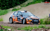 David Štefan - David Krofta (Peugeot 208 Rally4) - Lak Racing Rallye Plzeň 2022