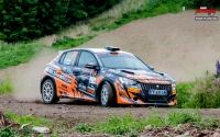 David tefan - David Krofta (Peugeot 208 Rally4) - Lak Racing Rallye Plze 2022