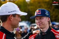 Sbastien Ogier a Kalle Rovanper (CER 2023)