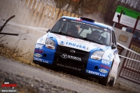 Vclav Dunovsk - Petr Mach (Suzuki Ignis S1600) - Bonver Valask Rally 2011