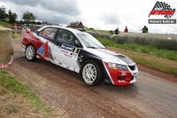 Miroslav Jake - Petr Gross (Mitsubishi Lancer Evo IX) - Rally Krkonoe 2011