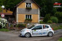 Adam Kobliha - Karel ek (Renault Clio R3) - Rally Bohemia 2014