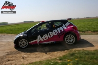 Philip Cracco na testu ped Rallye Wallonie