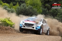 Craig Breen - Scott Martin (Peugeot 208 T16) - Seajets Acropolis Rally 2015