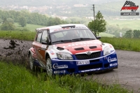 Grzegorz Grzyb - Przemyslaw Zawada, koda Fabia S2000 - Impromat Rallysprint Kopn 2010
