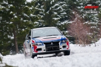 Jaroslav Pel - Roman Peek (Mitsubishi Lancer Evo IX) - Rally Vrchovina 2013