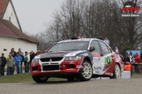 Miroslav Jake - Ladislav Kuera (Mitsubishi Lancer Evo IX) - Rally Vrchovina 2012