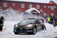 Ott Tnak - Kuldar Sikk (Ford Fiesta RS WRC) - Rally Sweden 2012