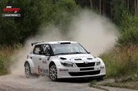 Jan Skora - Martina kardov (koda Fabia S2000) - EPLcond Rally Agropa Paejov 2014