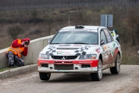 Luk Lapdavsk - Jlius Lapdavsk (Mitsubishi Lancer Evo IX) - Rally Eger 2015