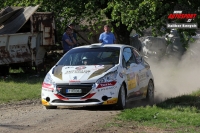 Jan Dvok - Ji Kalkus (Peugeot 208 R2) - Rally Vykov 2018