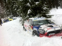 Richard Gransson - Andreas Fredriksson (Mini John Cooper Works WRC) - Rally Sweden 2012