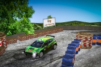 Oscar Estevez (Ford Fiesta Rally2), Online Lak Racing Rallye Plze 2021