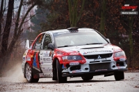 Martin Bujek - Marek Omelka (Mitsubishi Lancer Evo IX) - Mikul Rally Sluovice 2011