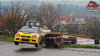 Tom Rika - Radim Minak (Mitsubishi Lancer Evo IX) - Mikul Zaremba Rally Sluovice 2014