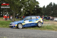 Petr Karek - Marcela Ehlov (Subaru Impreza Sti) - Fuchs Oil Rally Agropa Paejov 2012