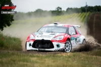 Miroslav Jake - Jaroslav Novk, Citron DS3 R5 - Rally Hustoopee 2015