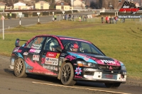 Martin Hudec - Ji ernoch (Mitsubishi Lancer Evo IX) - Tipcars Prask Rallysprint 2011