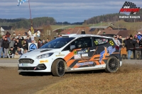 Filip Kohn - Tomáš Střeska (Ford Fiesta Rally3) - Jänner Rallye 2023