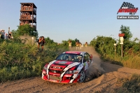 Petr Hrobský - Dalibor Štěpán (Mitsubishi Lancer Evo IX) - Agrotec Petronas Rally Hustopeče 2019