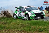 David Tomek - Roman vec (koda Fabia Rally2 Evo) - Rally Vykov 2023