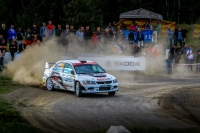 Luk Matna - Pavel Zalabk (Mitsubishi Lancer Evo IX) - Rally Bohemia 2018