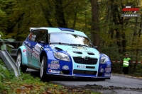 Roman Odloilk - Pavel Odloilk, koda Fabia S2000 - AZ pneu Rally Jesenky 2010