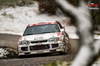 Vlastimil Neumann - Martin Hlavatý (Mitsubishi Lancer Evo III) - Síť21 Mikuláš Rally Slušovice 2023
