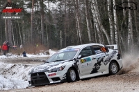 Siim Plangi - Marek Sarapuu (Mitsubishi Lancer Evo X) - Rally Liepaja 2015