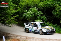 Jaromr Tomatk - Rbert Baran, Subaru Impreza WRC - Rallysprint Kopn 2014