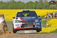 Jan ern - Petr ernohorsk (koda Fabia R5) - Rallye esk Krumlov 2017