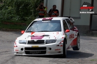 Matthias Kahle - Christian Doerr (koda Fabia WRC) - EPLcond Rally Agropa Paejov 2013